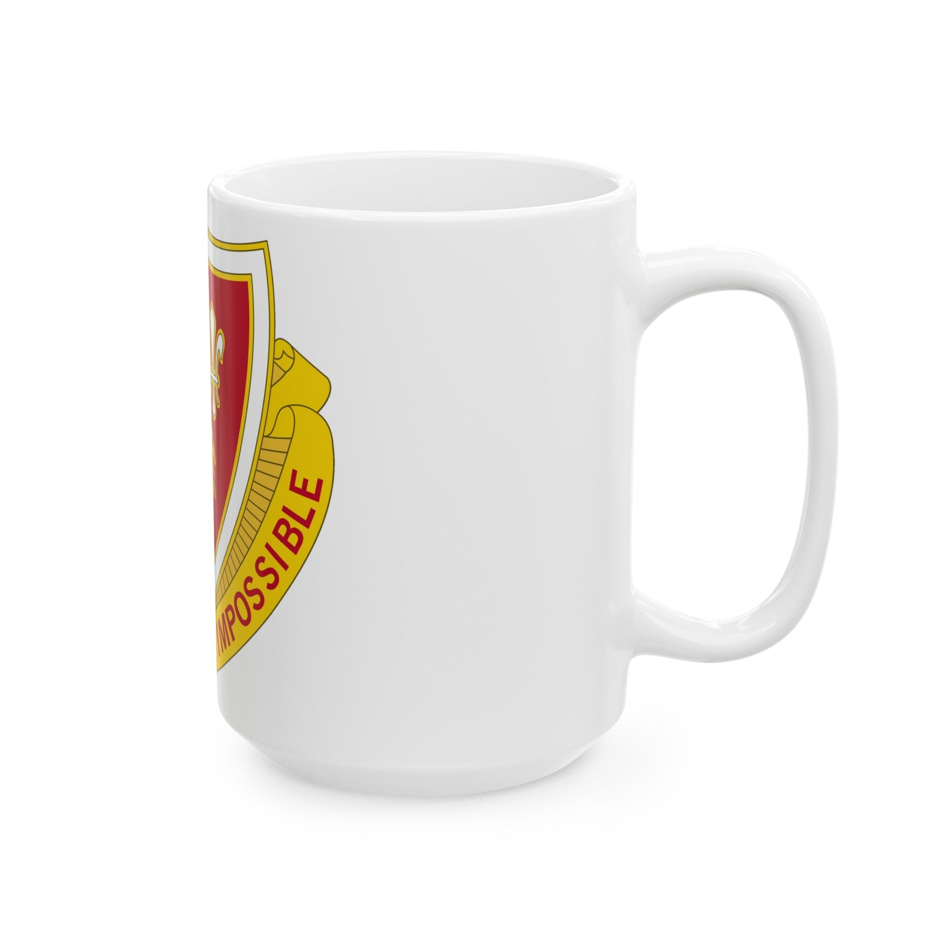 105 Engineer Battalion (U.S. Army) White Coffee Mug-The Sticker Space