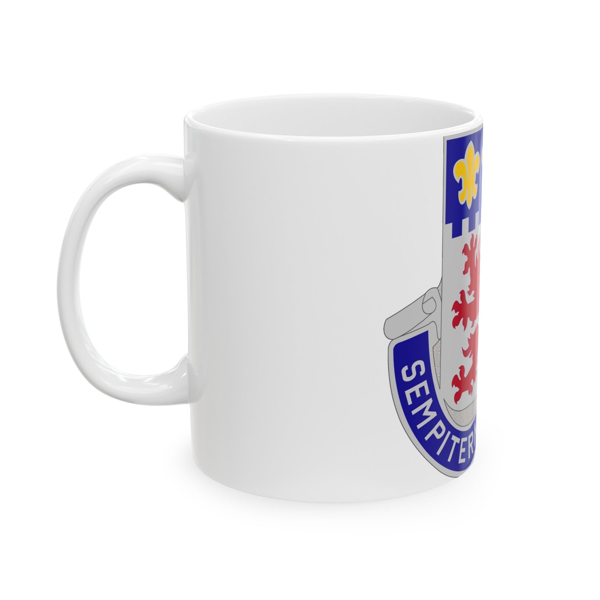 105 Engineer Group (U.S. Army) White Coffee Mug-The Sticker Space