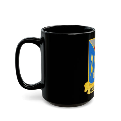 105 Military Intelligence Battalion (U.S. Army) Black Coffee Mug-The Sticker Space