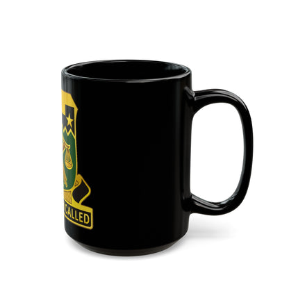 105 Military Police Battalion (U.S. Army) Black Coffee Mug-The Sticker Space