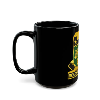 105 Military Police Battalion (U.S. Army) Black Coffee Mug-The Sticker Space