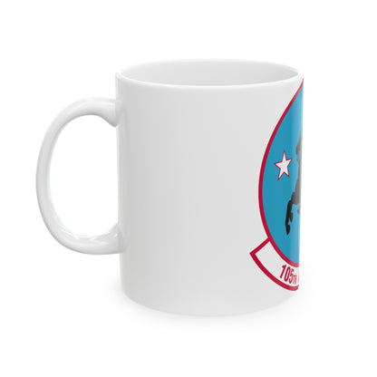 105th Airlift Squadron (U.S. Air Force) White Coffee Mug-The Sticker Space