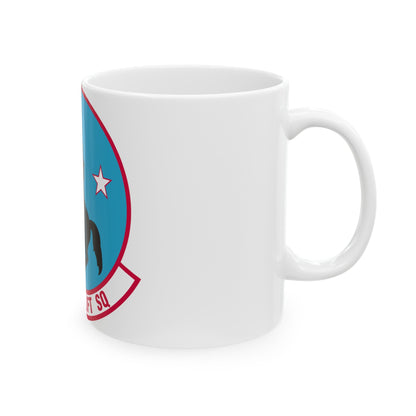 105th Airlift Squadron (U.S. Air Force) White Coffee Mug-The Sticker Space