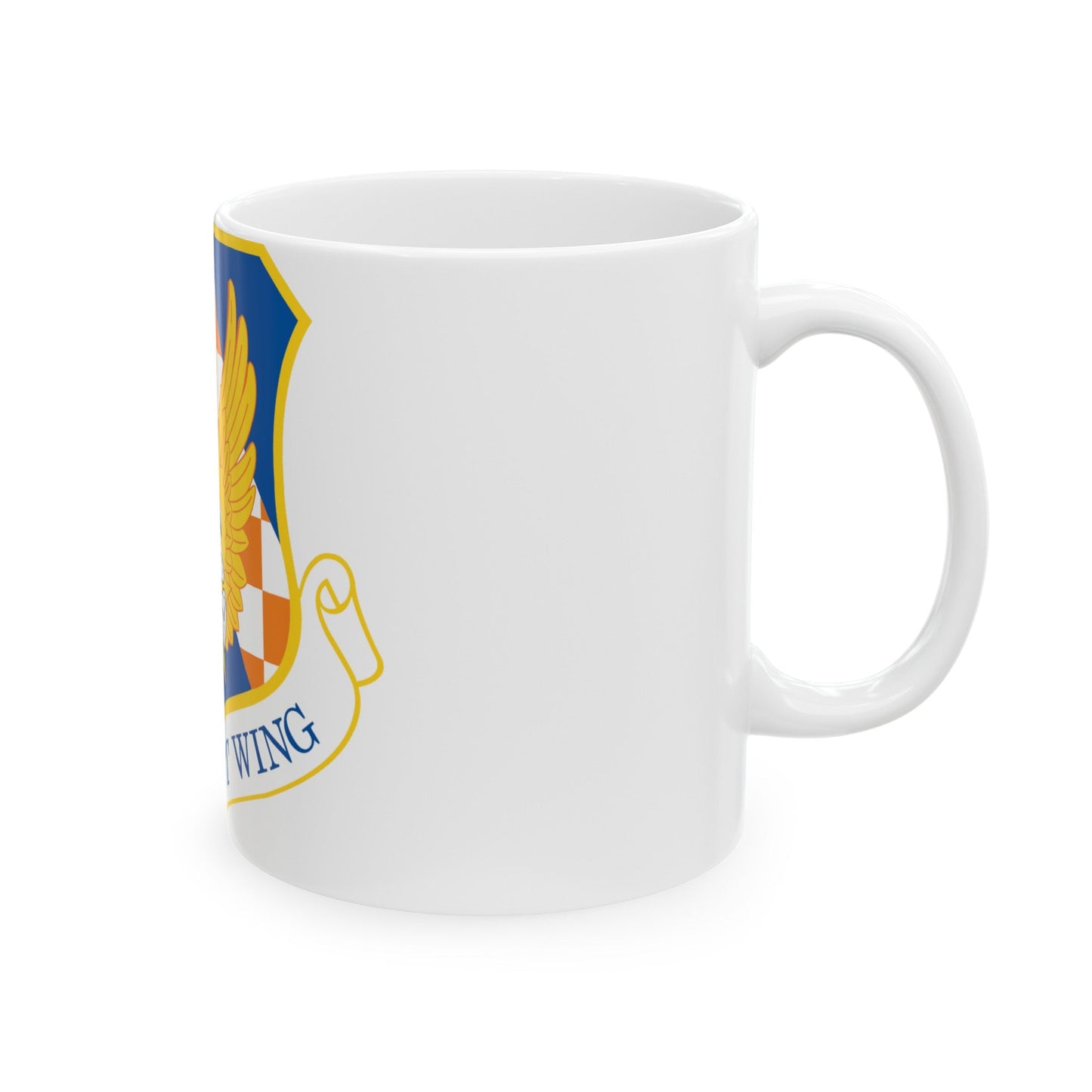 105th Airlift Wing (U.S. Air Force) White Coffee Mug-The Sticker Space