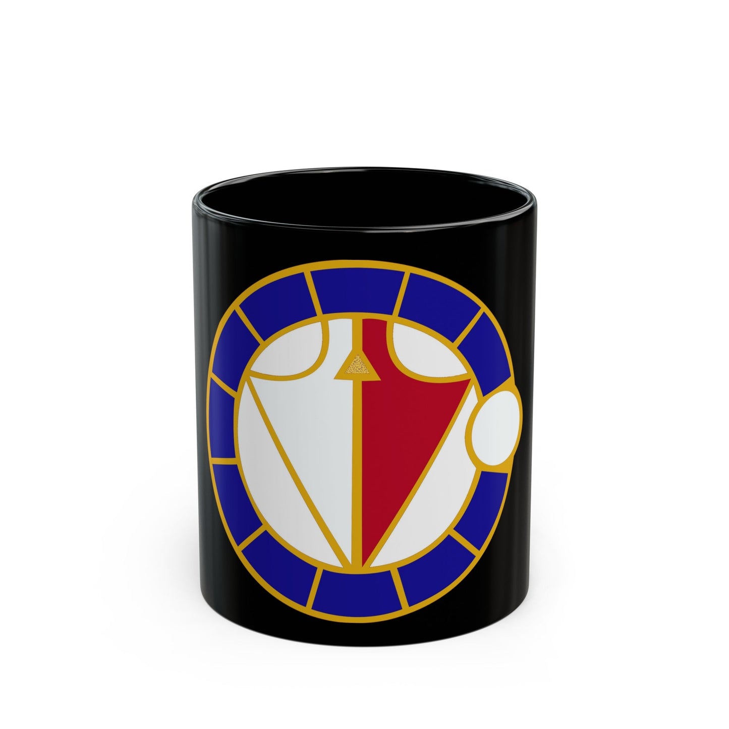 106 Engineer Battalion (U.S. Army) Black Coffee Mug-11oz-The Sticker Space
