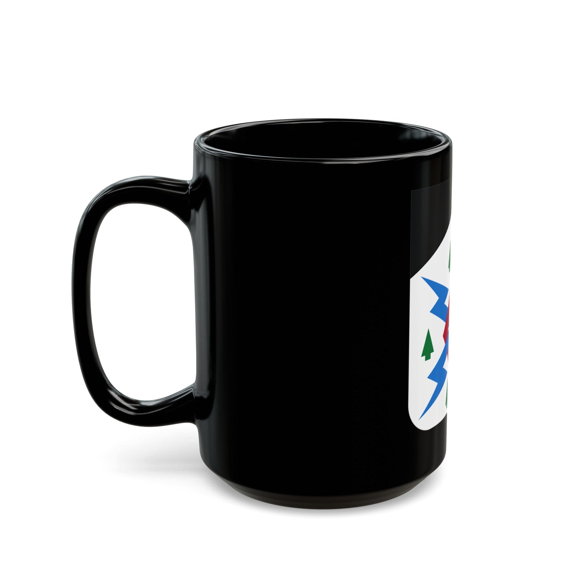 106 Military Intelligence Battalion 2 (U.S. Army) Black Coffee Mug-The Sticker Space