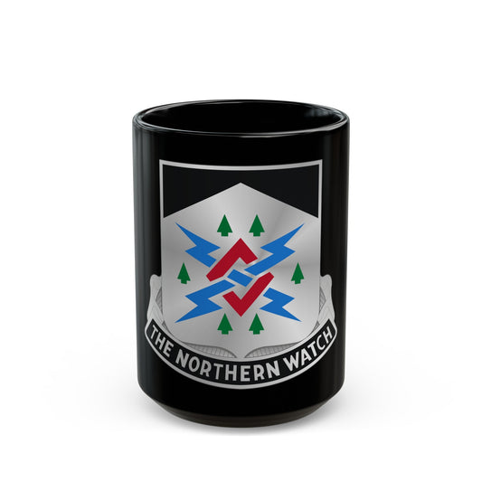 106 Military Intelligence Battalion (U.S. Army) Black Coffee Mug-15oz-The Sticker Space