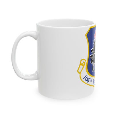 106th Rescue Wing logo 2 (U.S. Air Force) White Coffee Mug-The Sticker Space