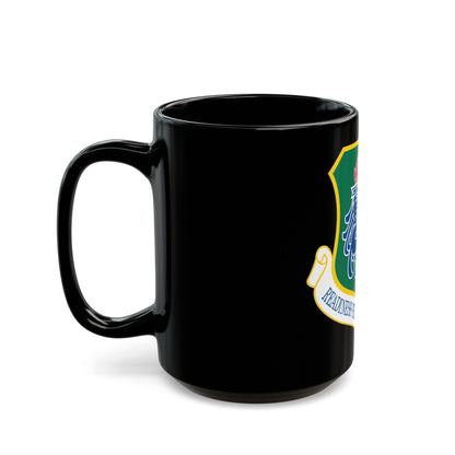 106th Rescue Wing (U.S. Air Force) Black Coffee Mug-The Sticker Space