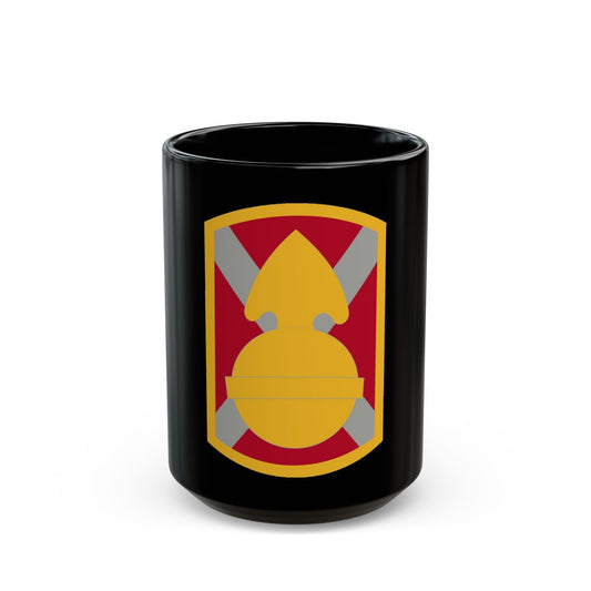 107th Artillery Brigade (U.S. Army) Black Coffee Mug-15oz-The Sticker Space
