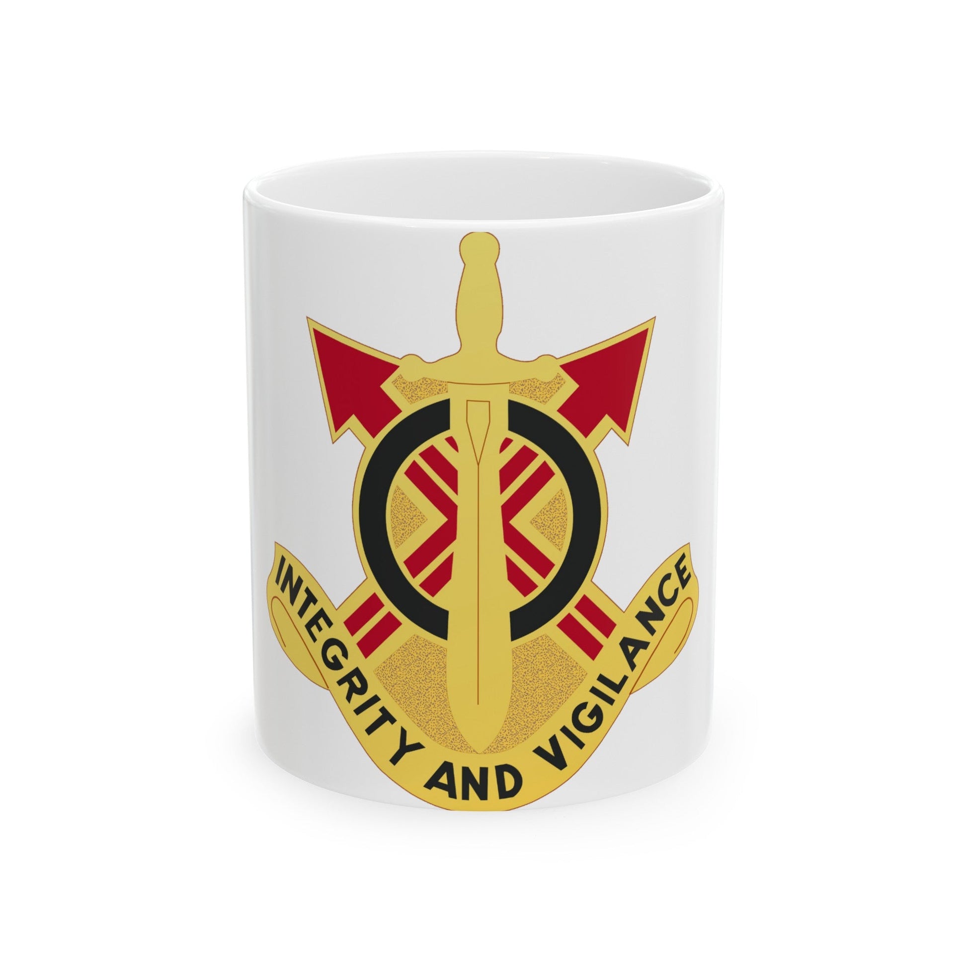 107th Artillery Group (U.S. Army) White Coffee Mug-11oz-The Sticker Space