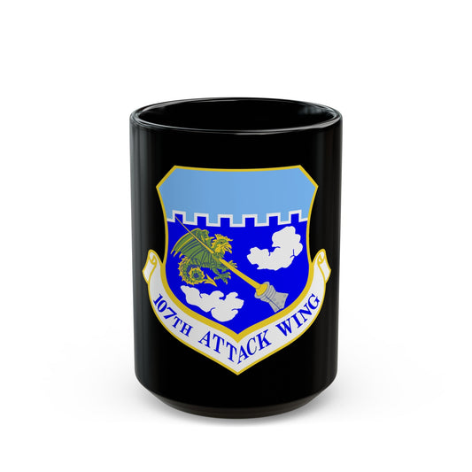 107th Attack Wing (U.S. Air Force) Black Coffee Mug