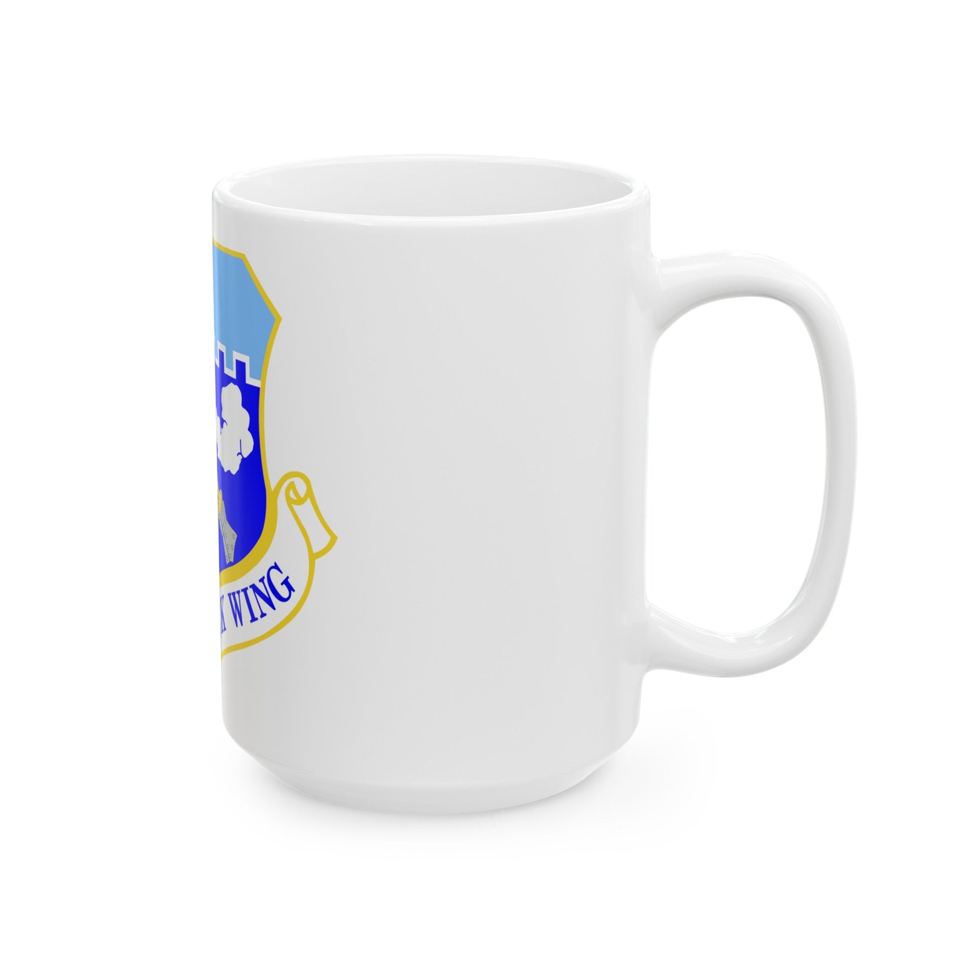 107th Attack Wing (U.S. Air Force) White Coffee Mug-The Sticker Space