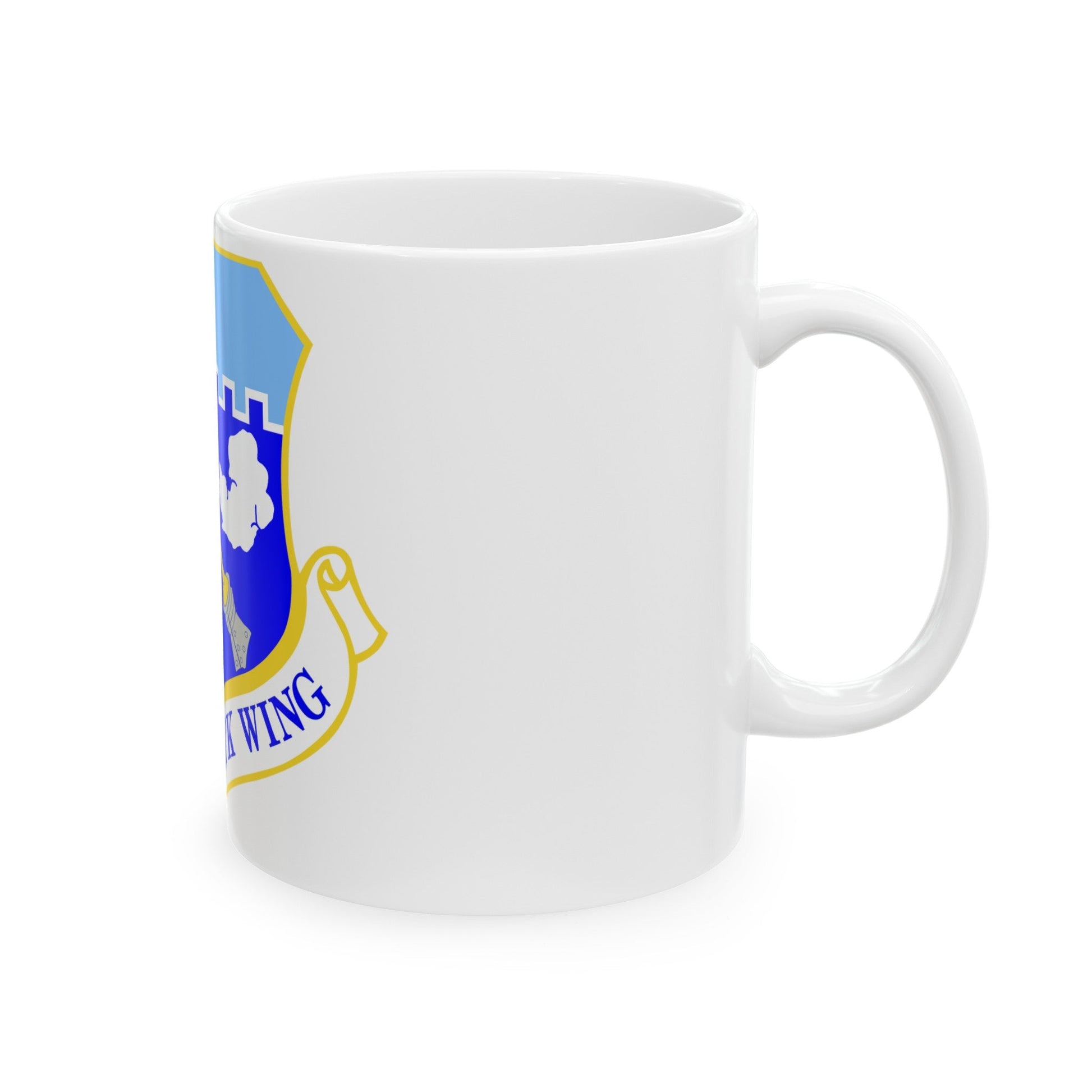 107th Attack Wing (U.S. Air Force) White Coffee Mug-The Sticker Space