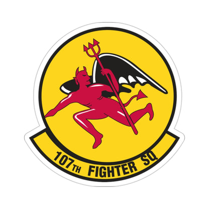 107th Fighter Squadron (U.S. Air Force) STICKER Vinyl Die-Cut Decal-2 Inch-The Sticker Space