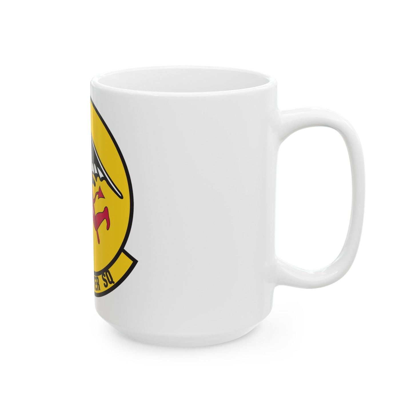 107th Fighter Squadron (U.S. Air Force) White Coffee Mug-The Sticker Space