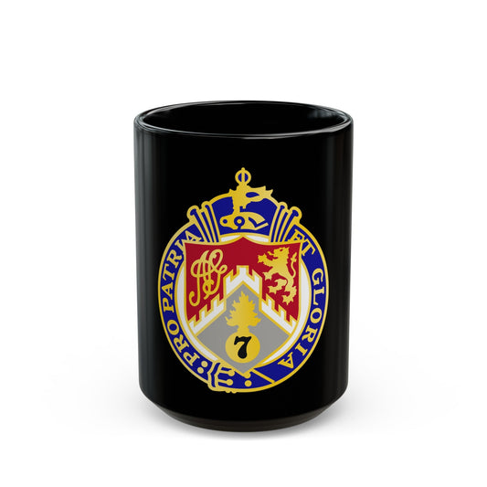 107th Infantry Regiment (U.S. Army) Black Coffee Mug