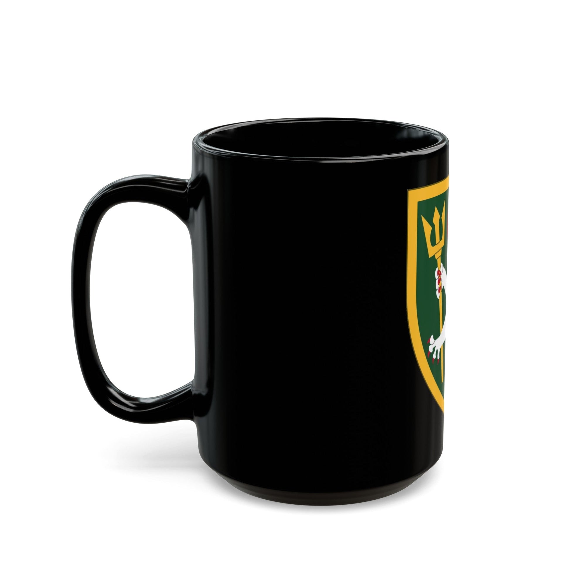 108 Armored Cavalry Regiment (U.S. Army) Black Coffee Mug-The Sticker Space