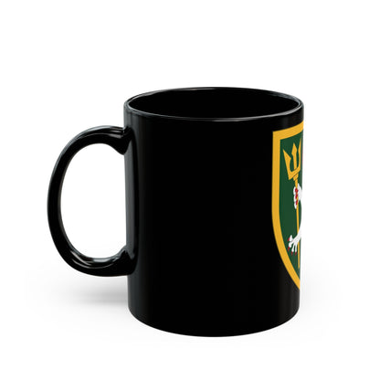 108 Armored Cavalry Regiment (U.S. Army) Black Coffee Mug-The Sticker Space