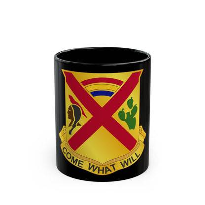 108 Cavalry Regiment (U.S. Army) Black Coffee Mug-11oz-The Sticker Space