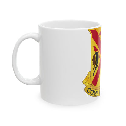 108 Cavalry Regiment (U.S. Army) White Coffee Mug-The Sticker Space