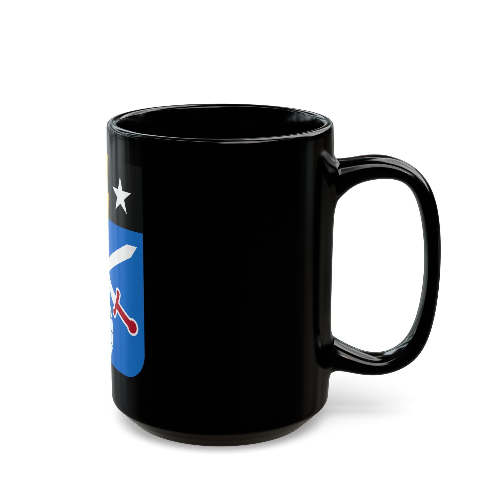 108 Military Intelligence Battalion 2 (U.S. Army) Black Coffee Mug-The Sticker Space