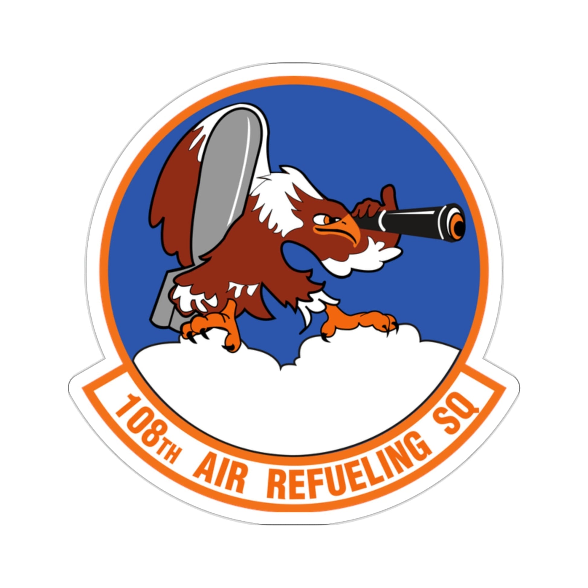 108th Air Refueling Squadron (U.S. Air Force) STICKER Vinyl Die-Cut Decal-2 Inch-The Sticker Space