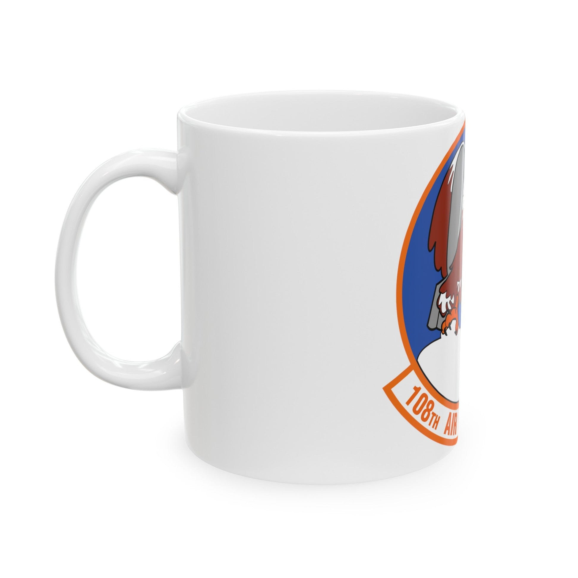 108th Air Refueling Squadron (U.S. Air Force) White Coffee Mug-The Sticker Space