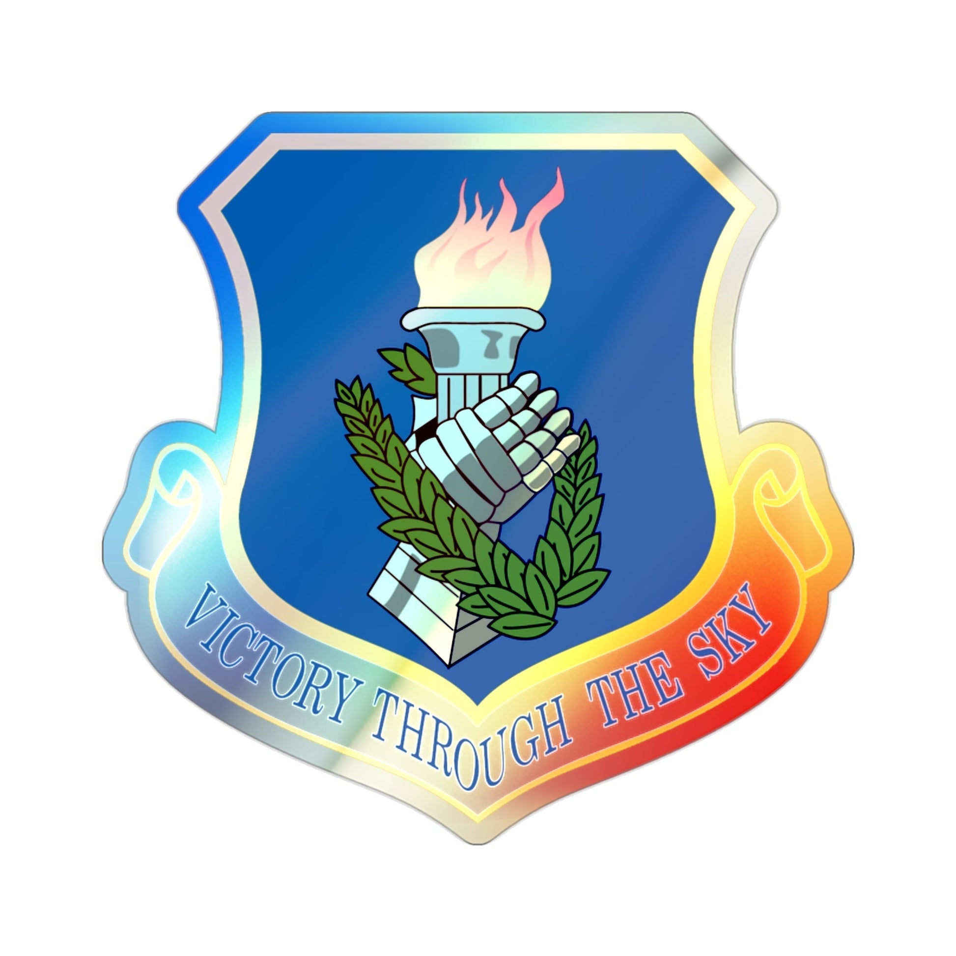 108th Air Refueling Wing (U.S. Air Force) Holographic STICKER Die-Cut Vinyl Decal-2 Inch-The Sticker Space