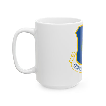 108th Air Refueling Wing (U.S. Air Force) White Coffee Mug-The Sticker Space