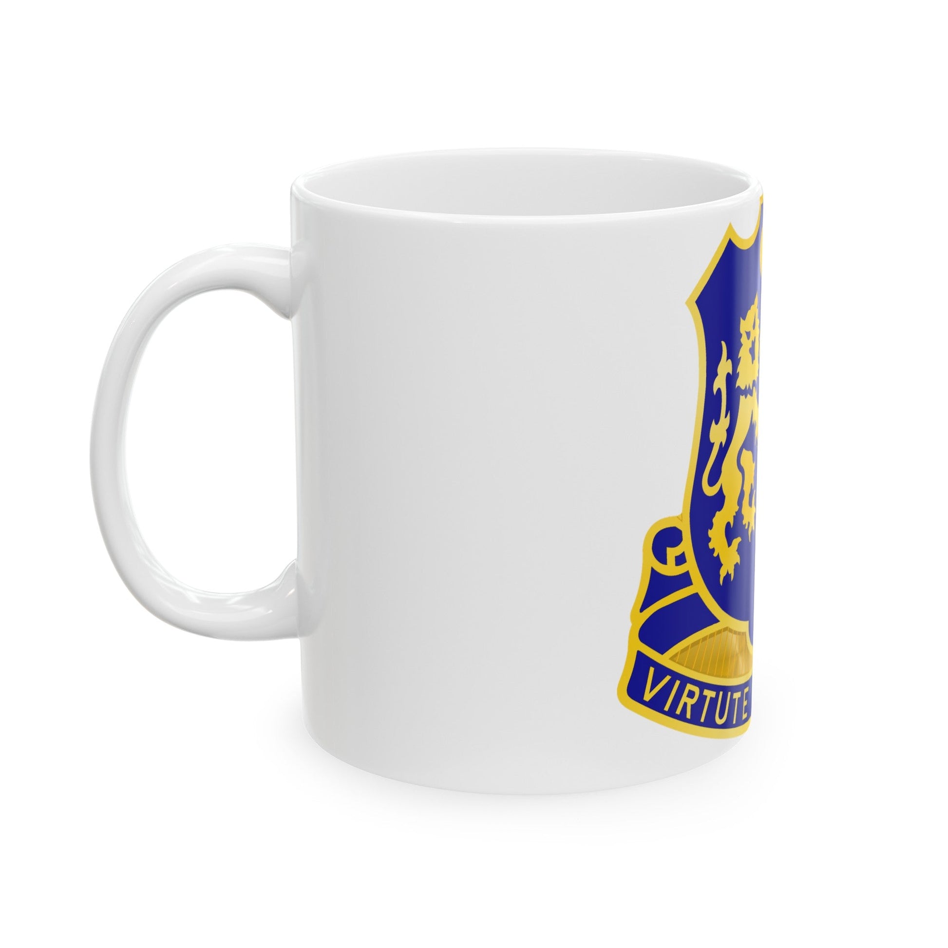 108th Infantry Regiment (U.S. Army) White Coffee Mug-The Sticker Space