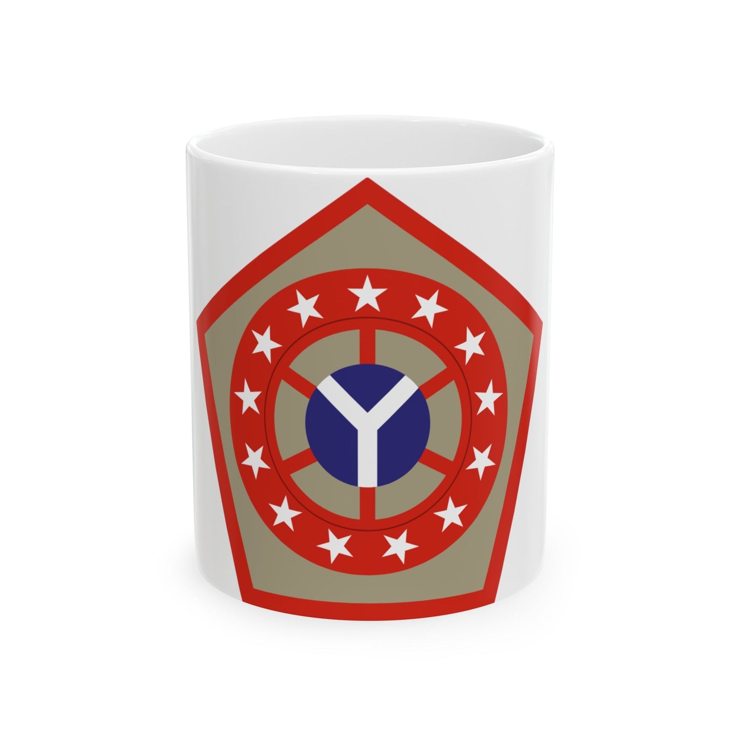 108th Sustainment Brigade (U.S. Army) White Coffee Mug-11oz-The Sticker Space