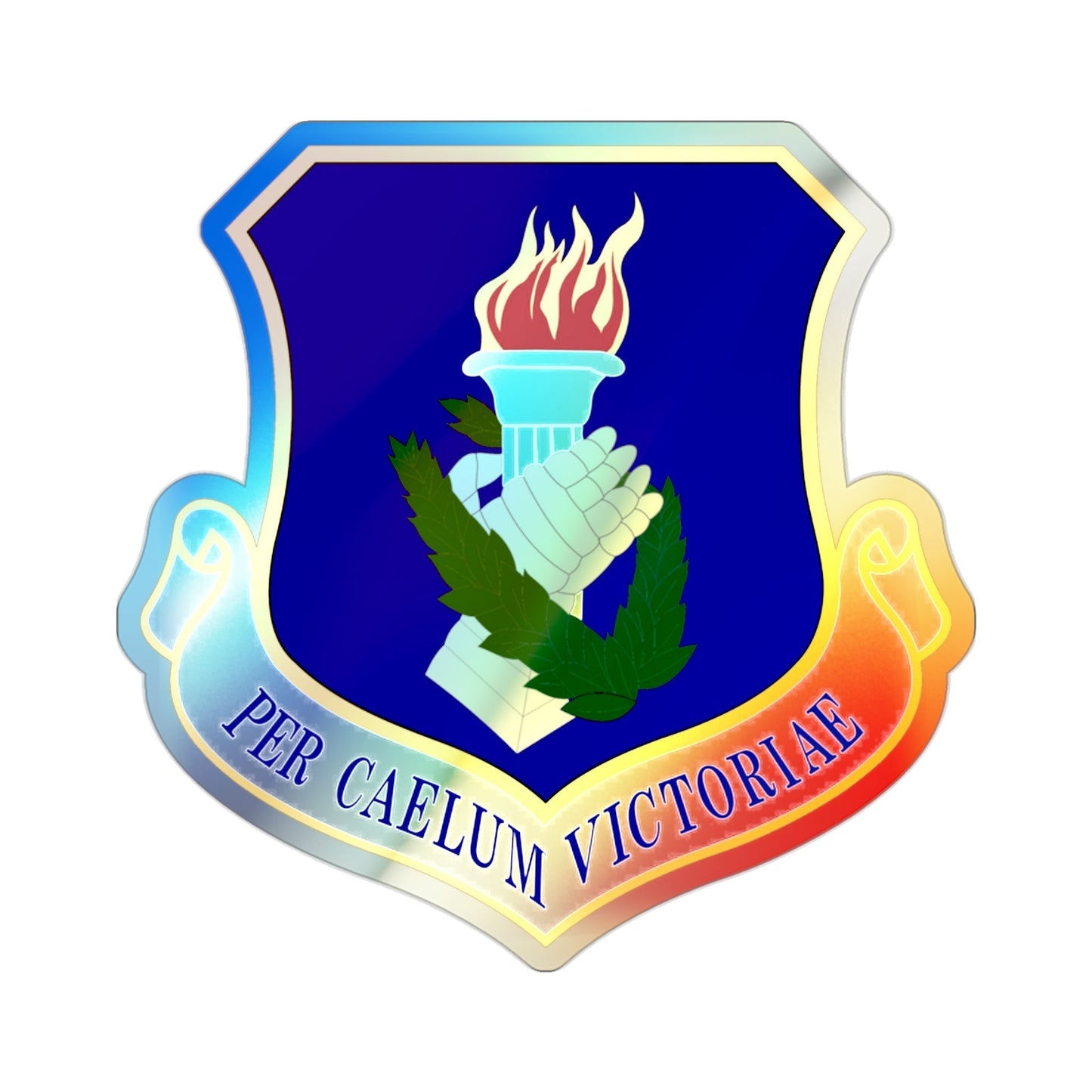 108th Wing (U.S. Air Force) Holographic STICKER Die-Cut Vinyl Decal-2 Inch-The Sticker Space