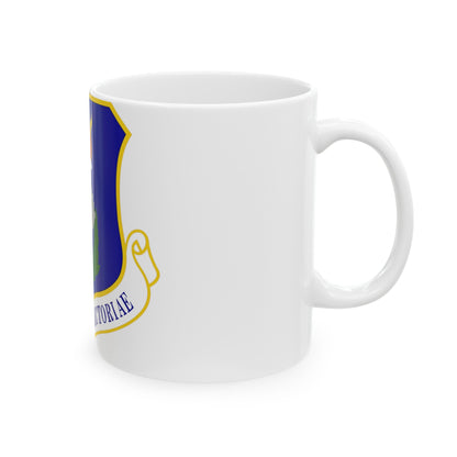 108th Wing (U.S. Air Force) White Coffee Mug-The Sticker Space