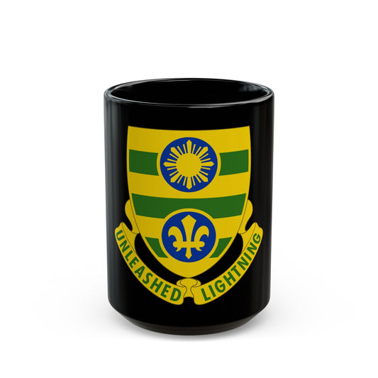 109 Armor Regiment (U.S. Army) Black Coffee Mug-15oz-The Sticker Space