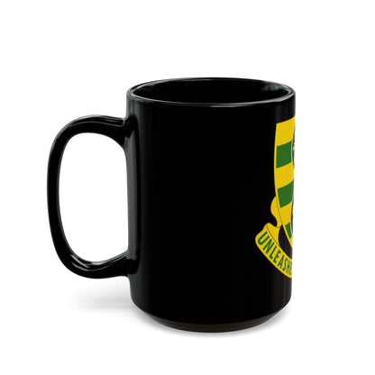 109 Armor Regiment (U.S. Army) Black Coffee Mug-The Sticker Space