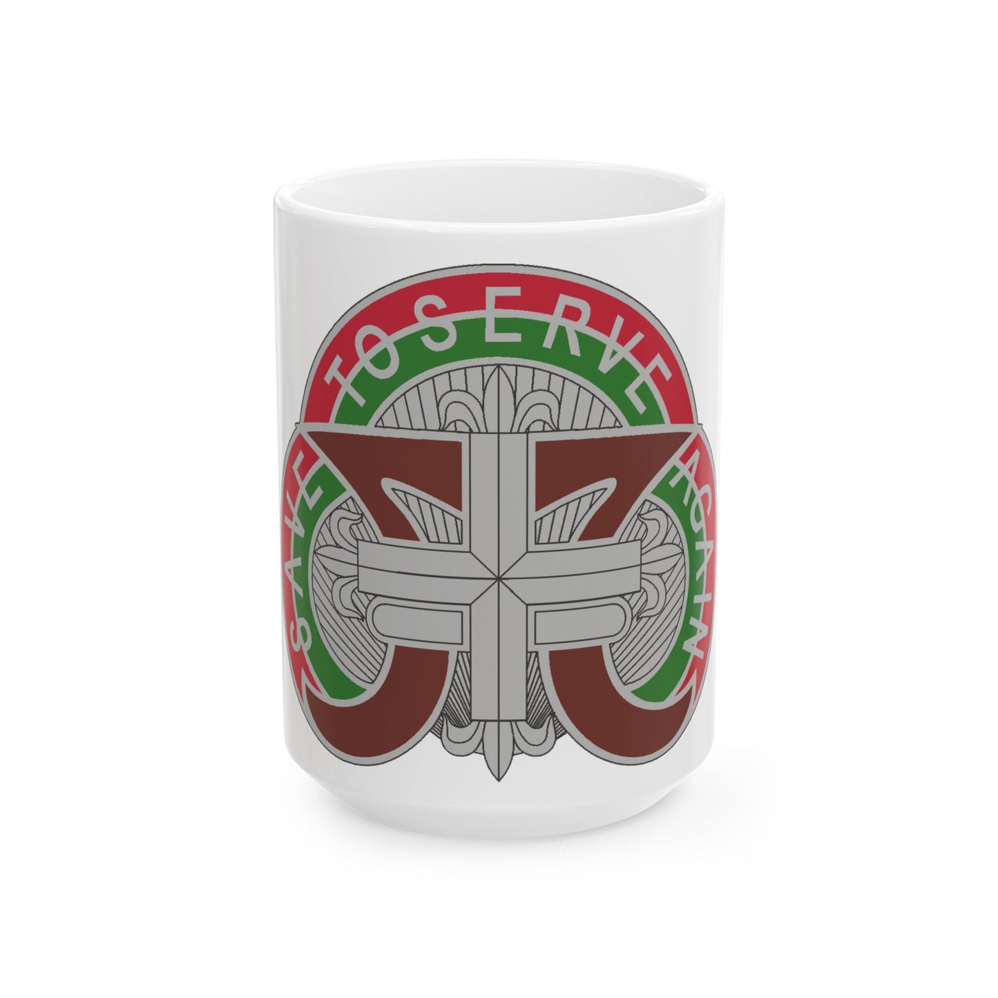 109 Medical Battalion (U.S. Army) White Coffee Mug-15oz-The Sticker Space