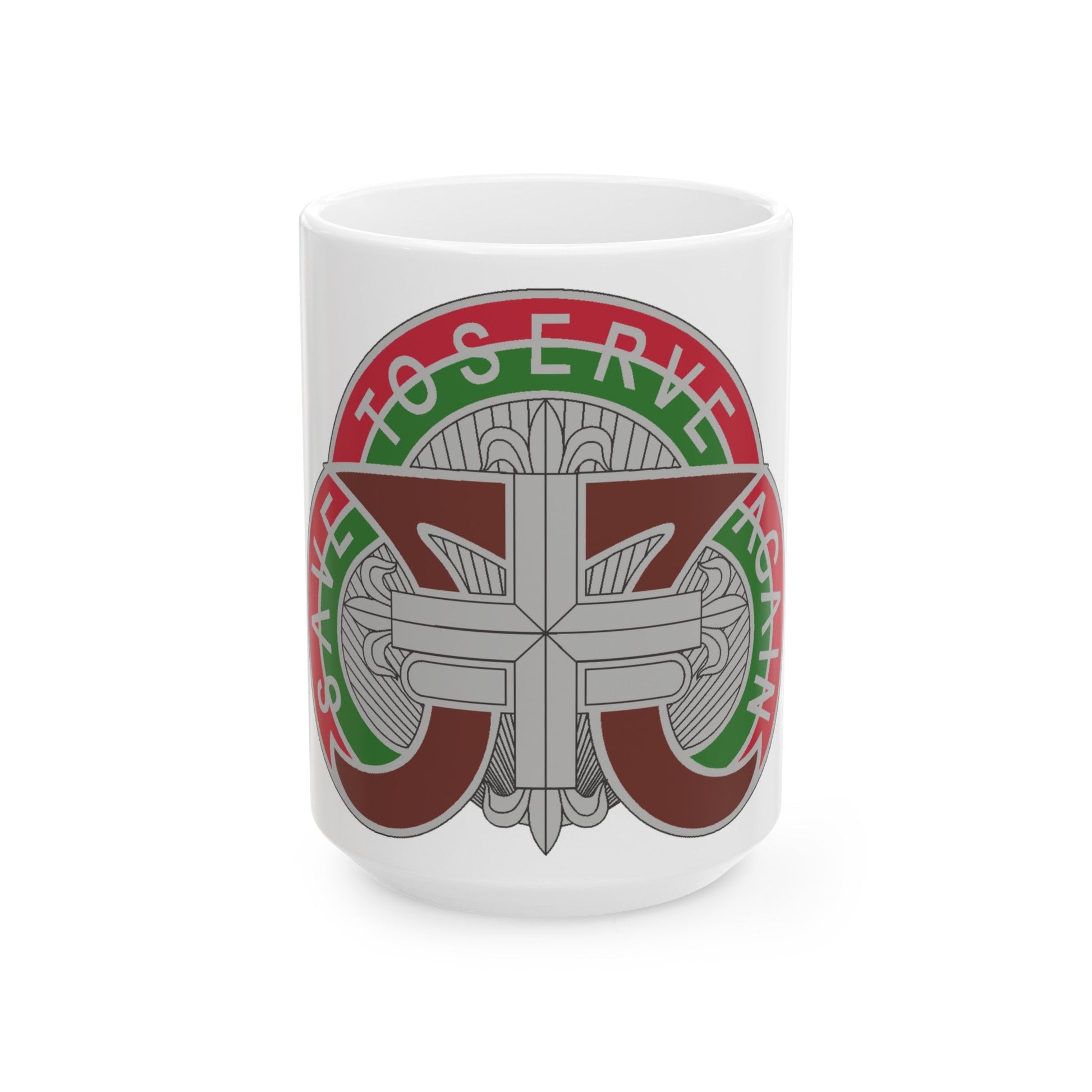 109 Medical Battalion (U.S. Army) White Coffee Mug-15oz-The Sticker Space