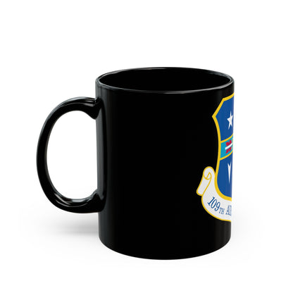 109th Airlift Wing (U.S. Air Force) Black Coffee Mug-The Sticker Space