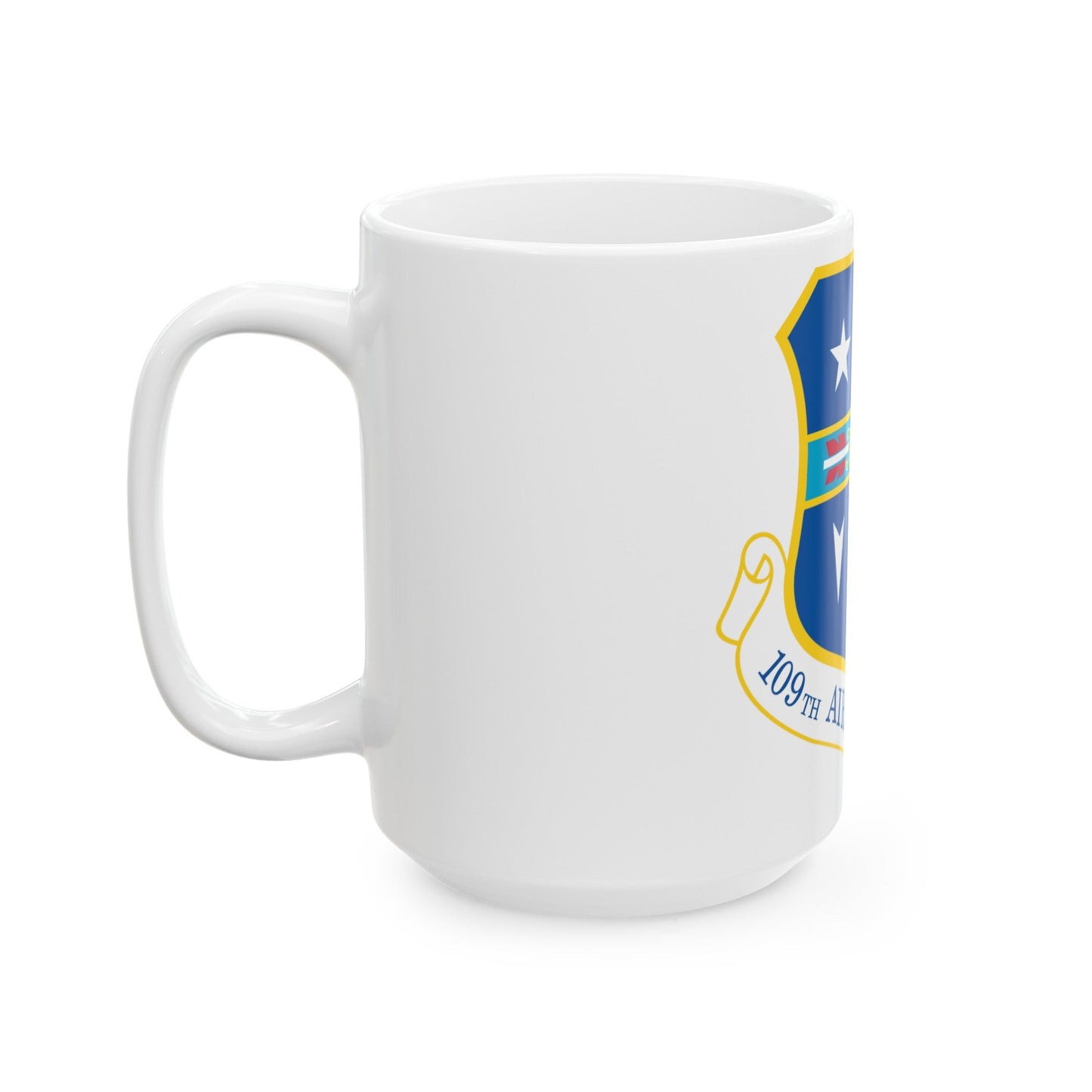 109th Airlift Wing (U.S. Air Force) White Coffee Mug-The Sticker Space