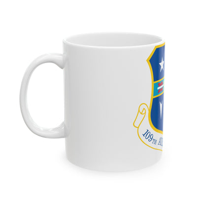 109th Airlift Wing (U.S. Air Force) White Coffee Mug-The Sticker Space