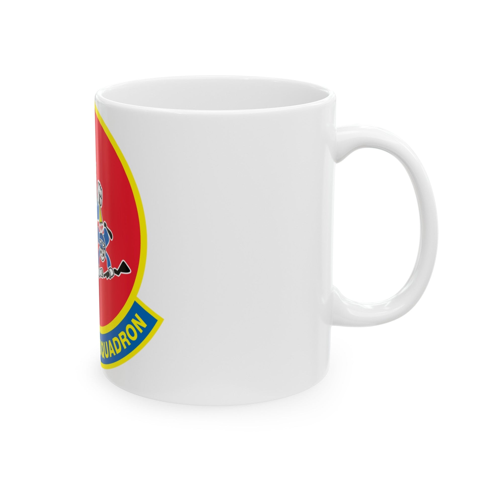 10th Airlift Squadron (U.S. Air Force) White Coffee Mug-The Sticker Space