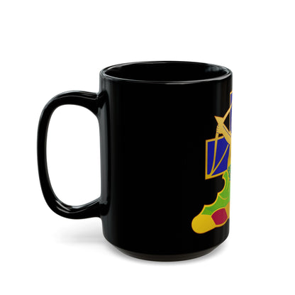 10th Antiaircraft Artillery Automatic Weapons Battalion (U.S. Army) Black Coffee Mug-The Sticker Space