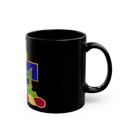 10th Antiaircraft Artillery Automatic Weapons Battalion (U.S. Army) Black Coffee Mug-The Sticker Space