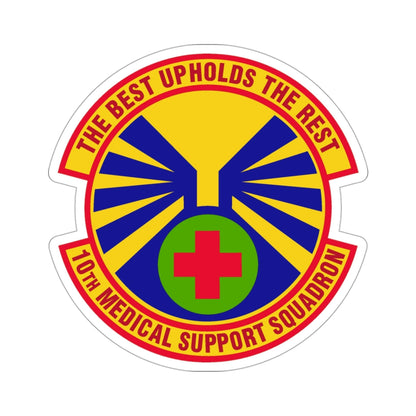 10th Medical Support Squadron (U.S. Air Force) STICKER Vinyl Die-Cut Decal-3 Inch-The Sticker Space