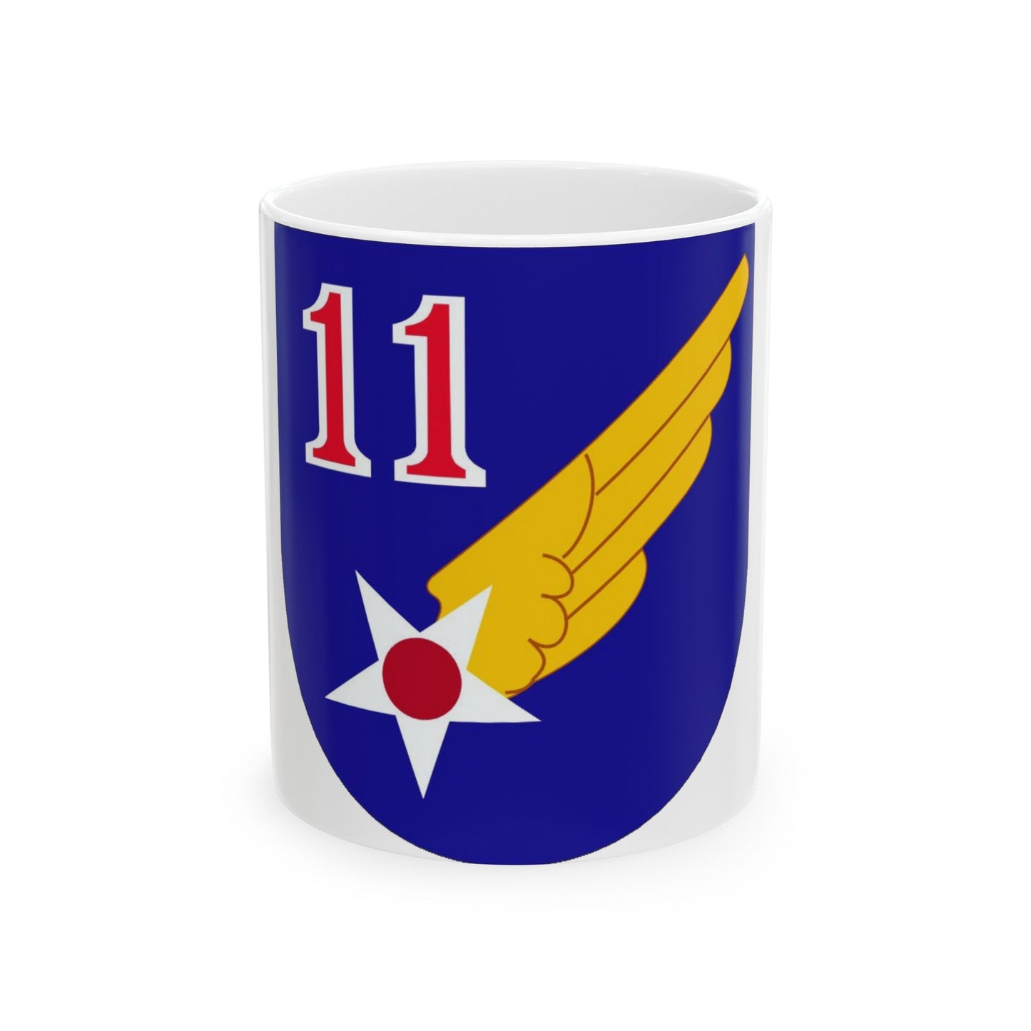 11 Air Force (U.S. Army) White Coffee Mug-11oz-The Sticker Space