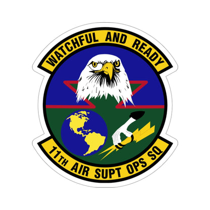 11 Air Support Operations Squadron ACC (U.S. Air Force) STICKER Vinyl Die-Cut Decal-3 Inch-The Sticker Space
