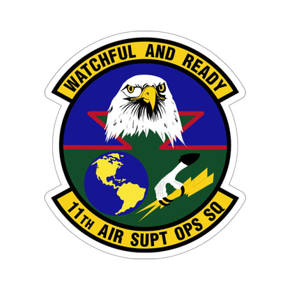 11 Air Support Operations Squadron ACC (U.S. Air Force) STICKER Vinyl Die-Cut Decal-4 Inch-The Sticker Space