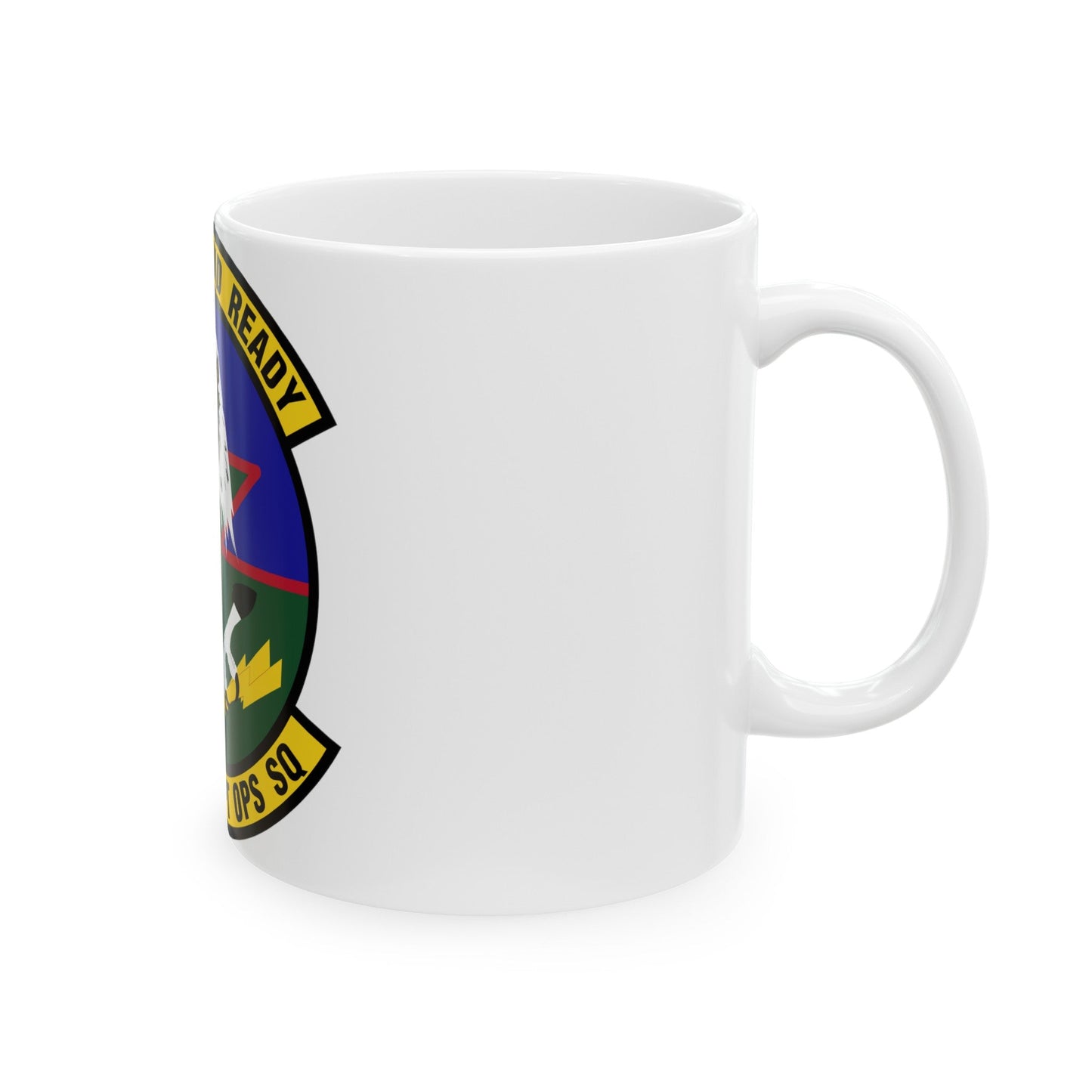 11 Air Support Operations Squadron ACC (U.S. Air Force) White Coffee Mug-The Sticker Space