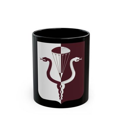 11 Medical Battalion 2 (U.S. Army) Black Coffee Mug-11oz-The Sticker Space
